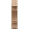 Ekena Millwork 8-in W x 24-in D x 32-in H Balboa Block Rough Cedar Woodgrain TimberThane Outlooker, Primed Tan OUTUR080X24X32BOA44RCPR - alternate 5